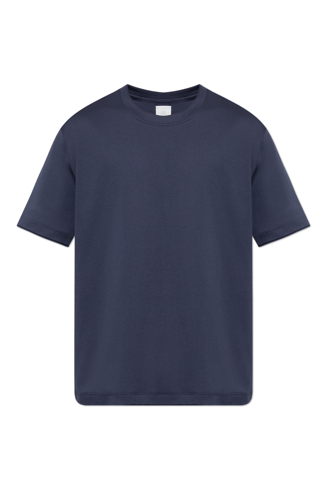Tシャツ・カットソー ELEVENTY Men T Shirts K75TSHK19TES0K03504 Brown Navy blue Round neck T-shirt Eleventy - Vitkac AS